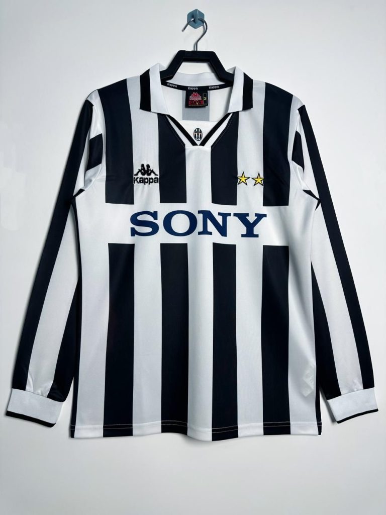Juventus 1995-97 Camiseta local de manga larga