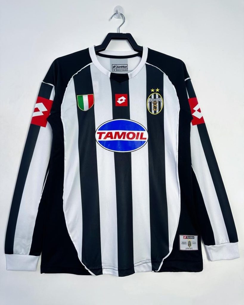 Juventus 2002-03 Camiseta local de manga larga