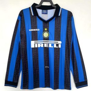 Inter Milan 1997-98 Home Long Sleeve Shirt