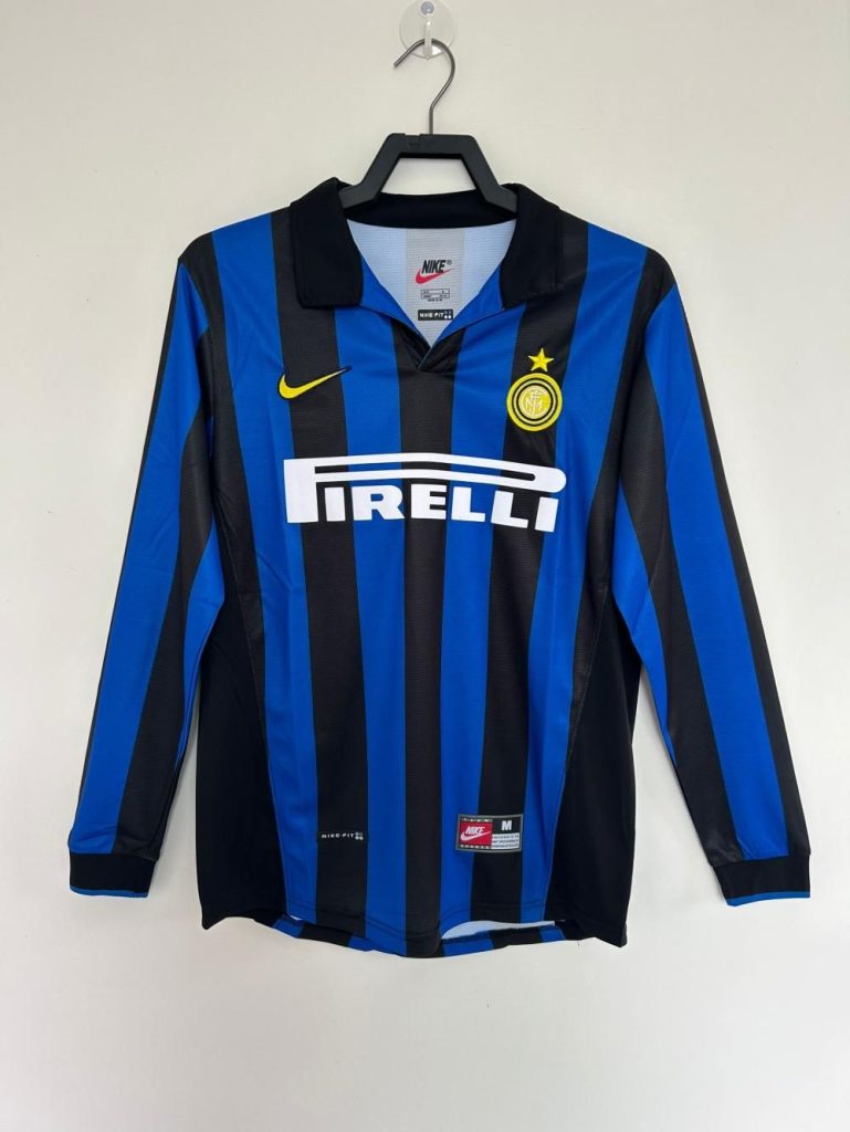 Inter Milan 1998-99 Camiseta local de manga larga