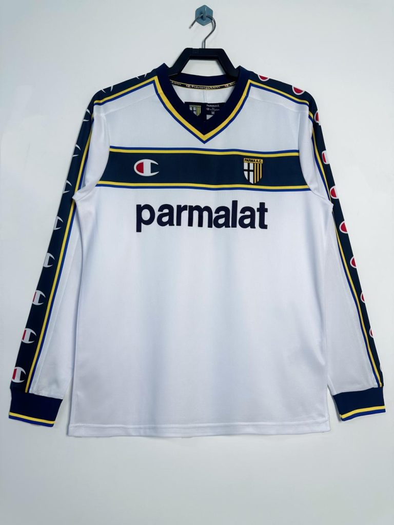 Parma 2002-03 Camiseta visitante de manga larga