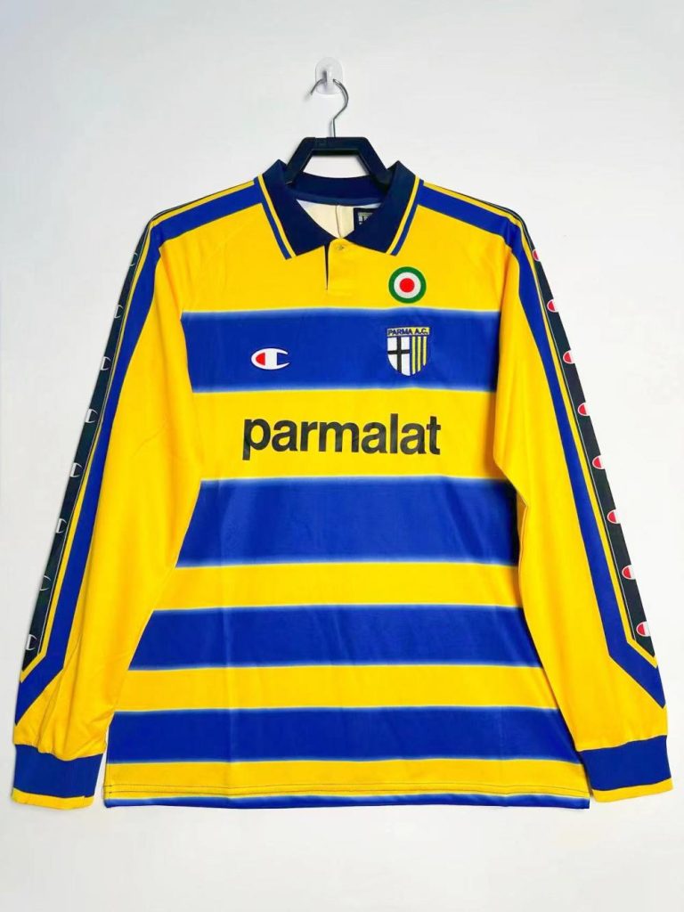 Parma 1999-00 Camiseta local de manga larga