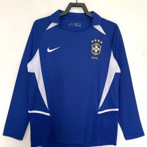 Brazil 2002 Away Long Sleeve Shirt