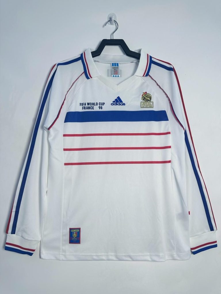 Francia 1998 Camiseta visitante de manga larga