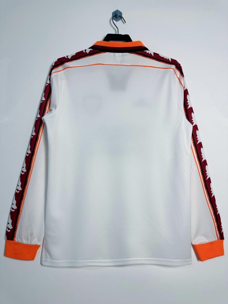Roma 1998-99 Camiseta visitante de manga larga