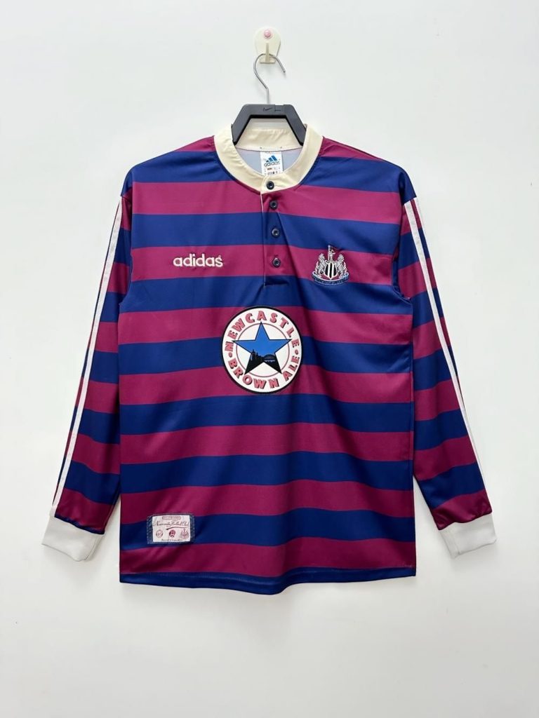 Newcastle United 1995-97 Camiseta visitante de manga larga