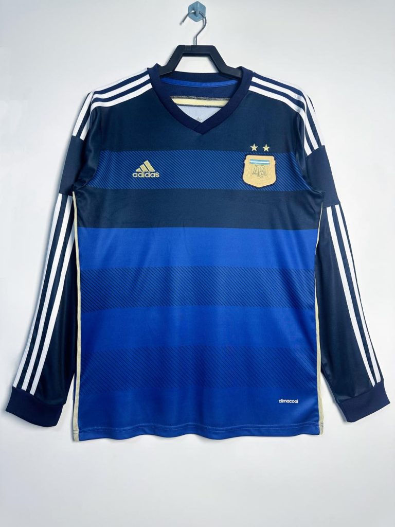 Argentina 2014 Camiseta visitante de manga larga