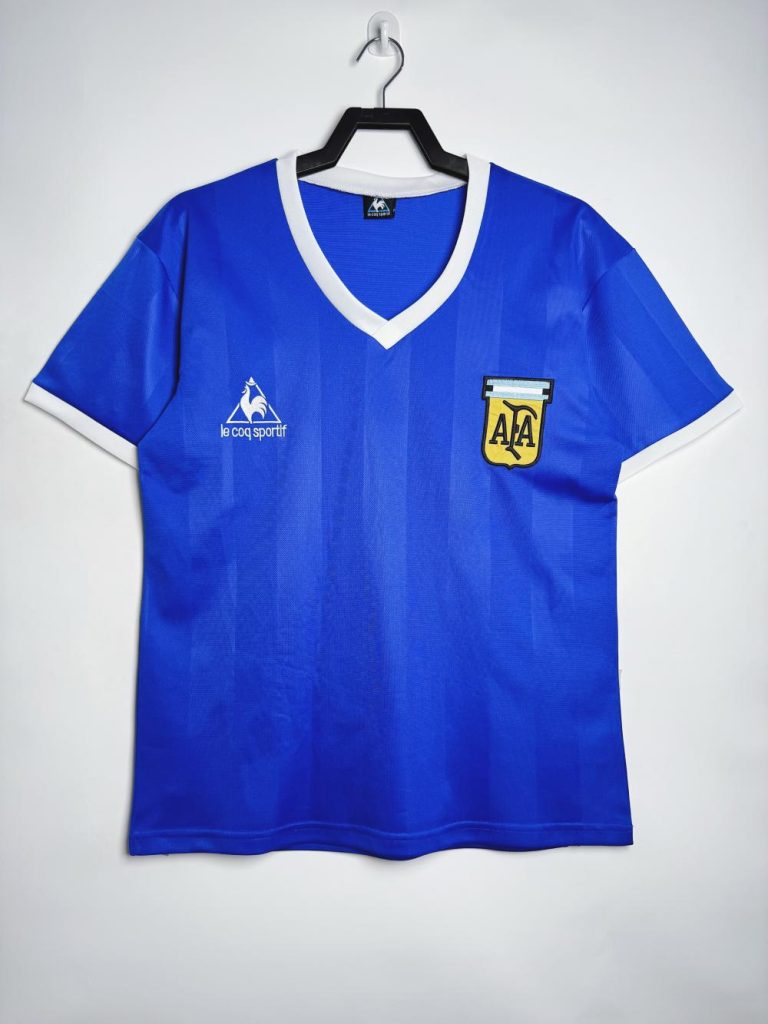 Argentina 1986 Camiseta visitante