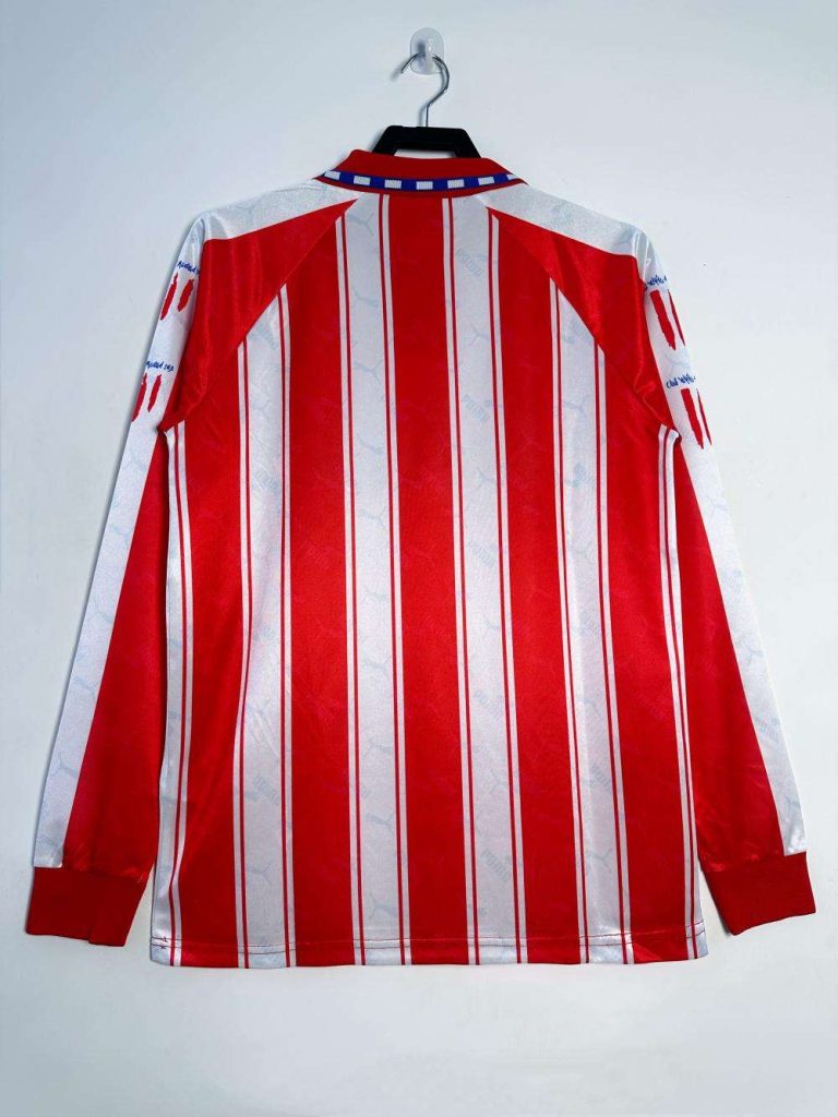Atlético Madrid 1994-95 Camiseta local de manga larga