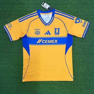 Tigres UANL 2025-26 Home Shirt