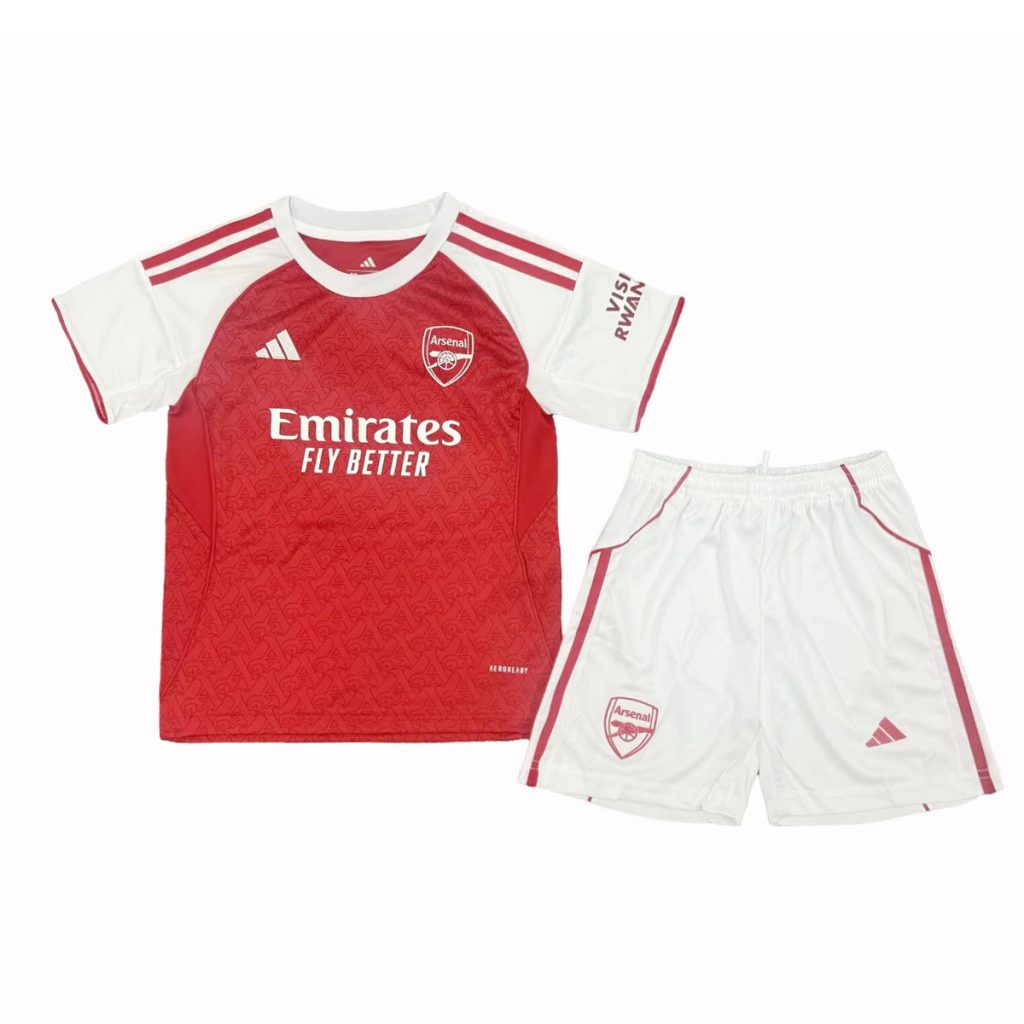 Niños Arsenal 2025-26 Local Kit