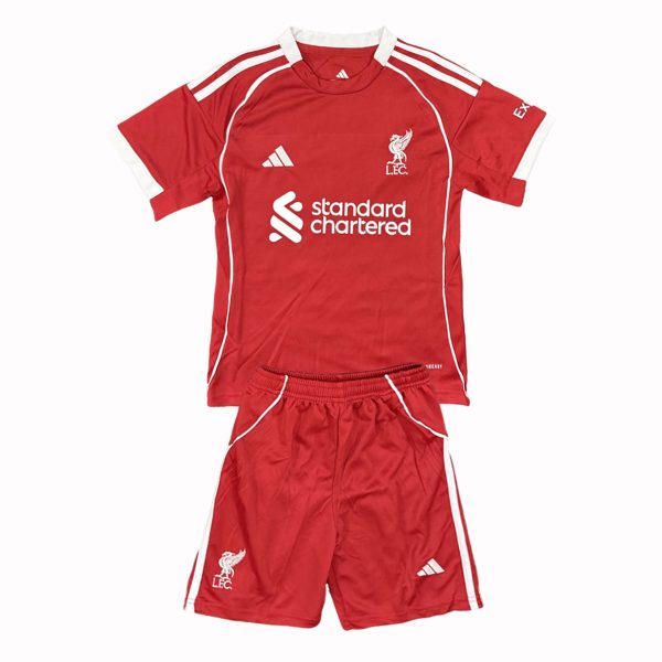 Niños Liverpool 2025-26 Local Kit