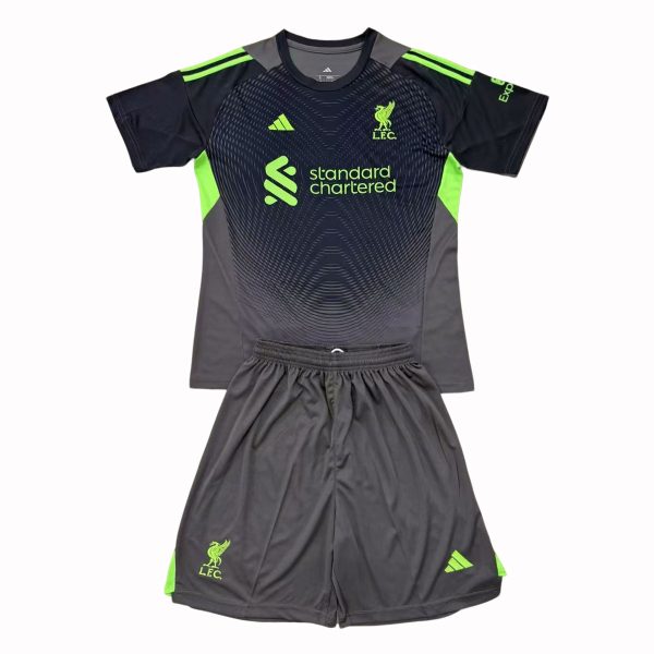 Niños Liverpool 2025-26 Goalkeeper Kit