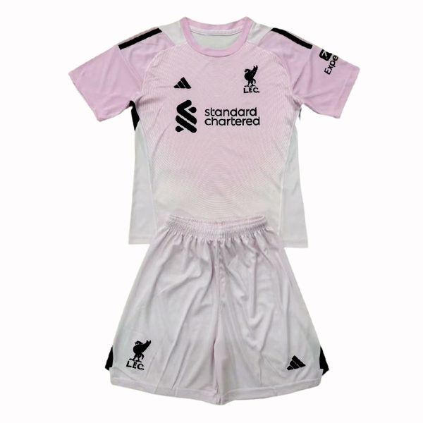 Niños Liverpool 2025-26 Goalkeeper Kit