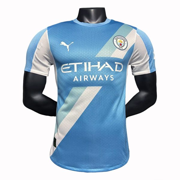 Manchester City 2025-26 Local Club Copa Mundial Camiseta versión jugador