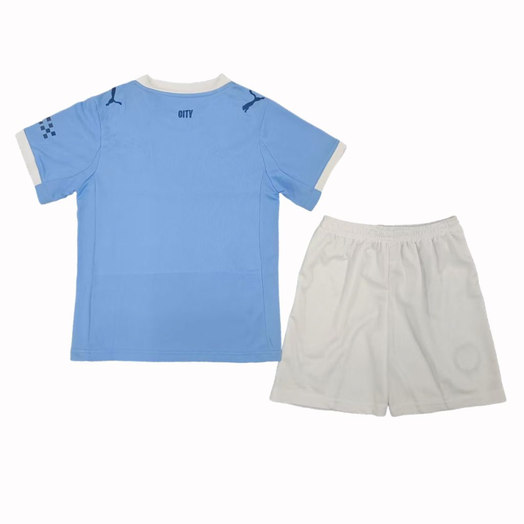 Niños Manchester City 2025-26 Local Kit