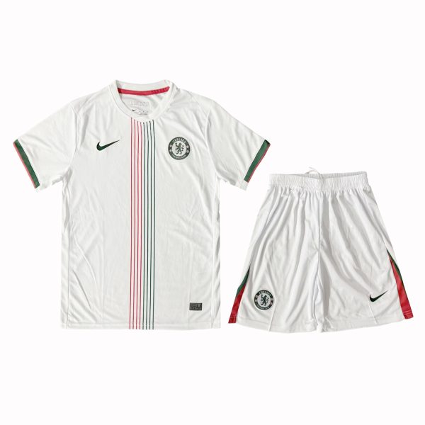 Niños Chelsea 2025-26 Visitante Kit