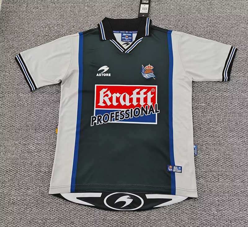 Real Sociedad 2000-02 Camiseta visitante