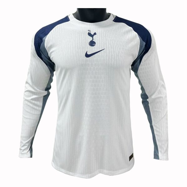 Tottenham Hotspur 2025-26 Camiseta local versión jugador de manga larga