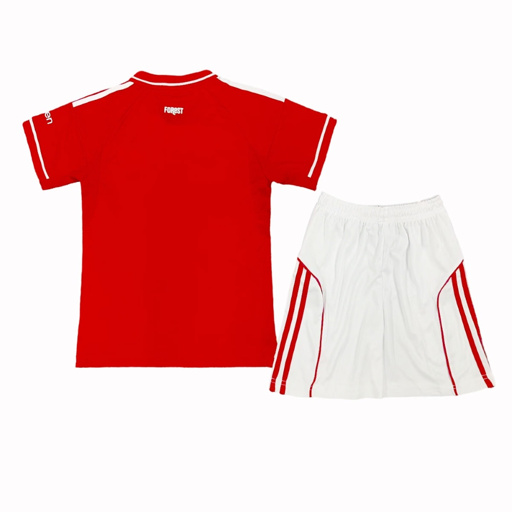Niños Nottingham Forest 2025-26 Local Kit