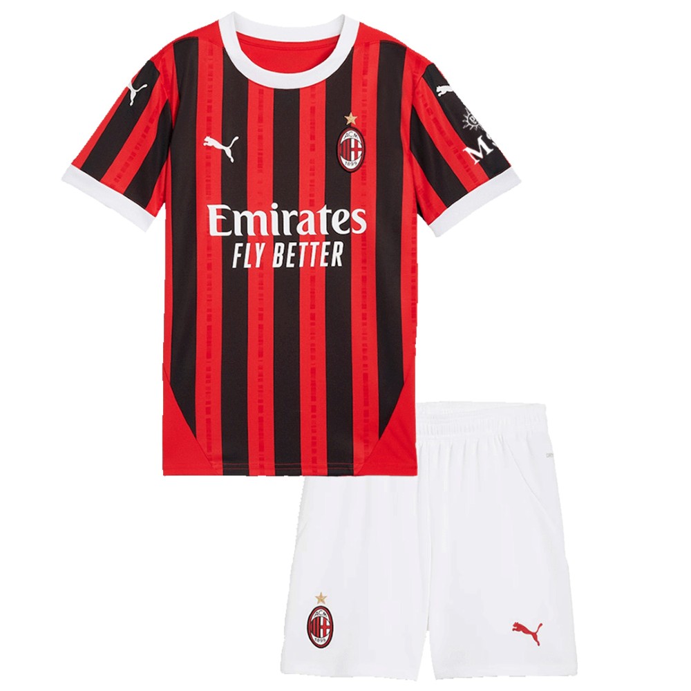 Niños AC Milan 2024-25 Local Kit