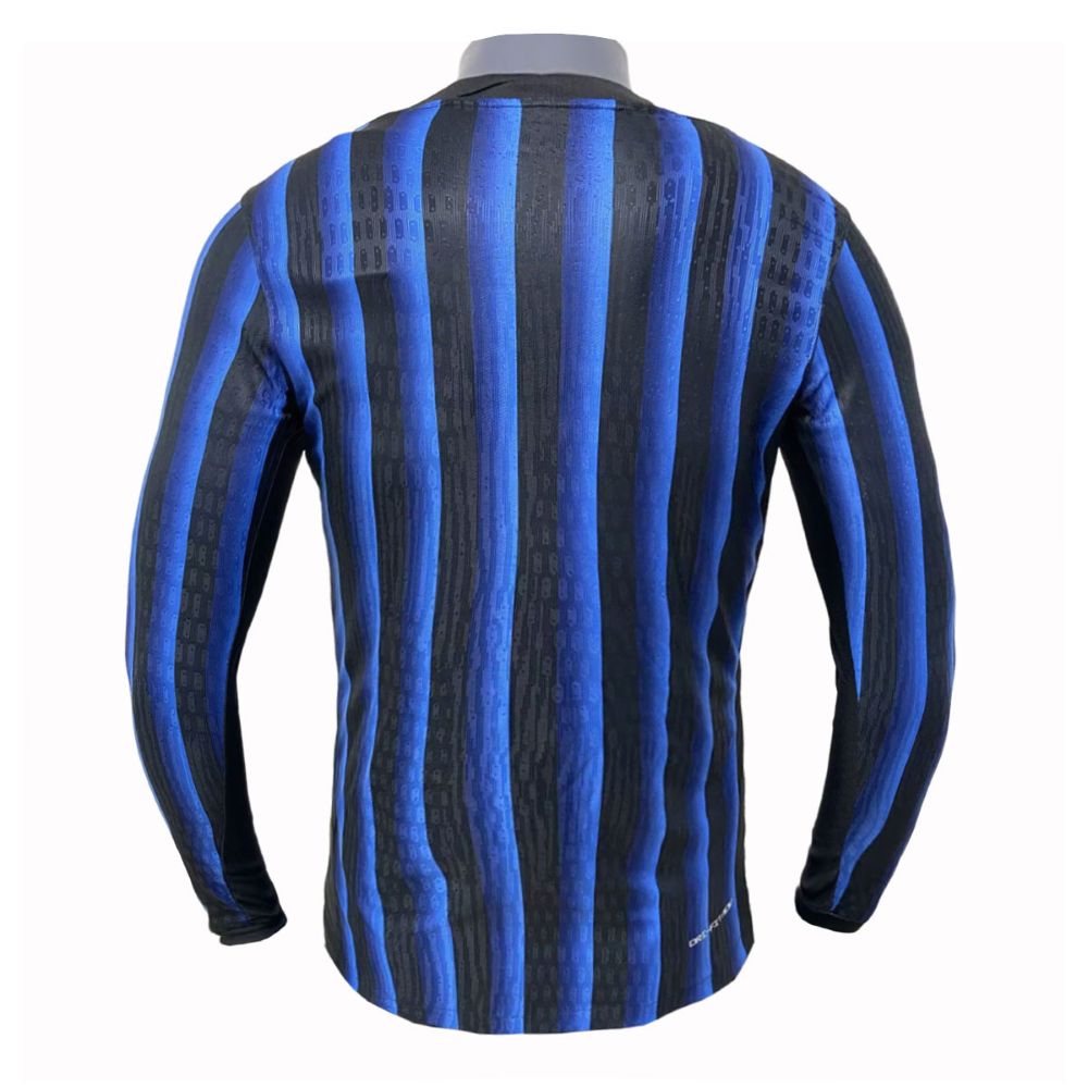 Inter Milan 2025-26 Camiseta local versión jugador de manga larga