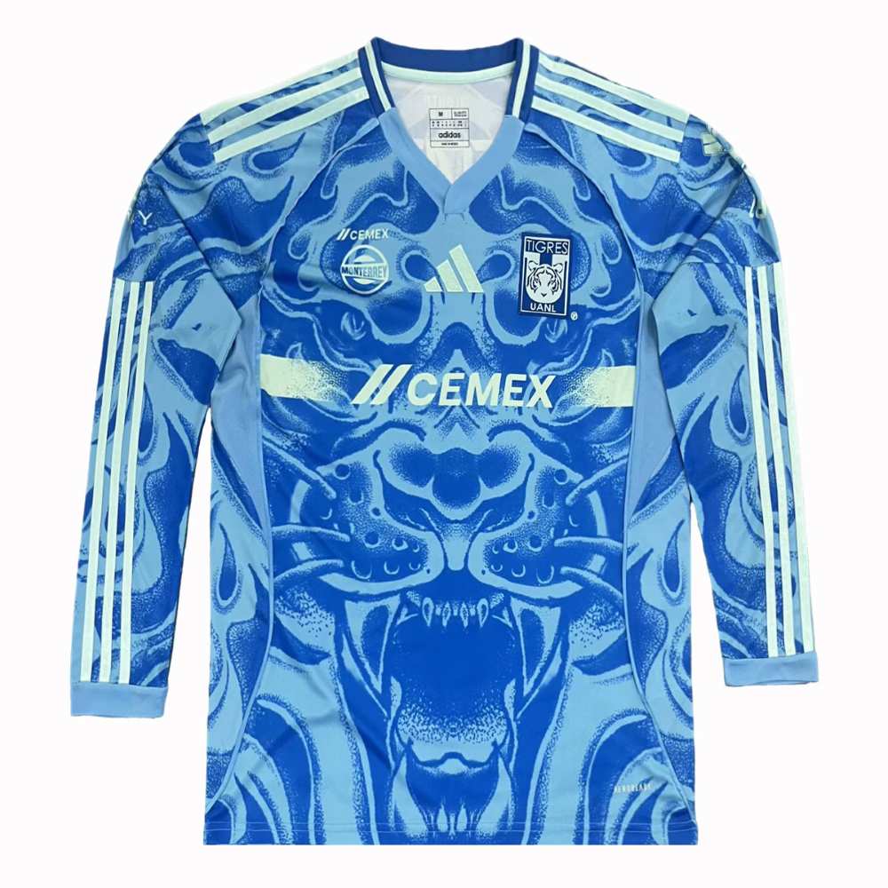Tigres UANL 2025-26 Camiseta visitante de manga larga