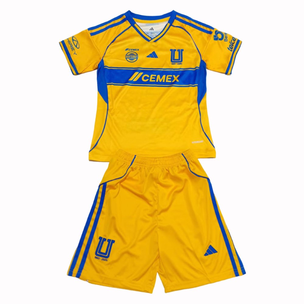 Niños Tigres UANL 2025-26 Local Kit