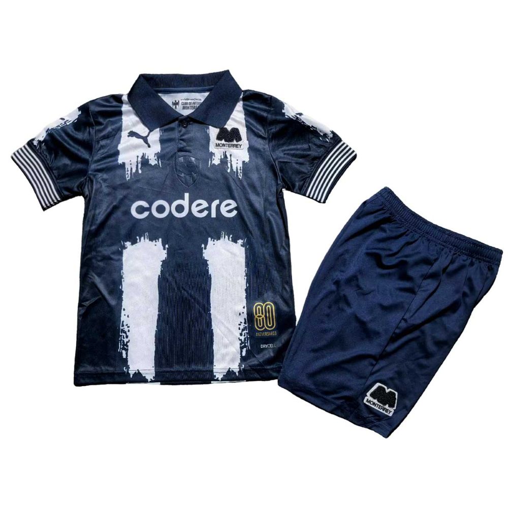 Niños Monterrey 2025 Local Kit M Logo