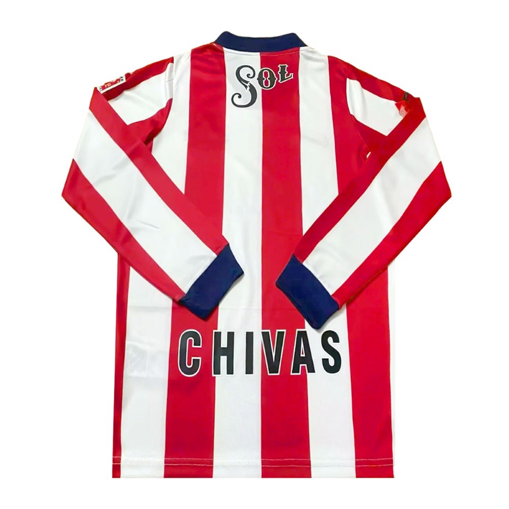 Chivas Guadalajara 1997-98 Camiseta local de manga larga