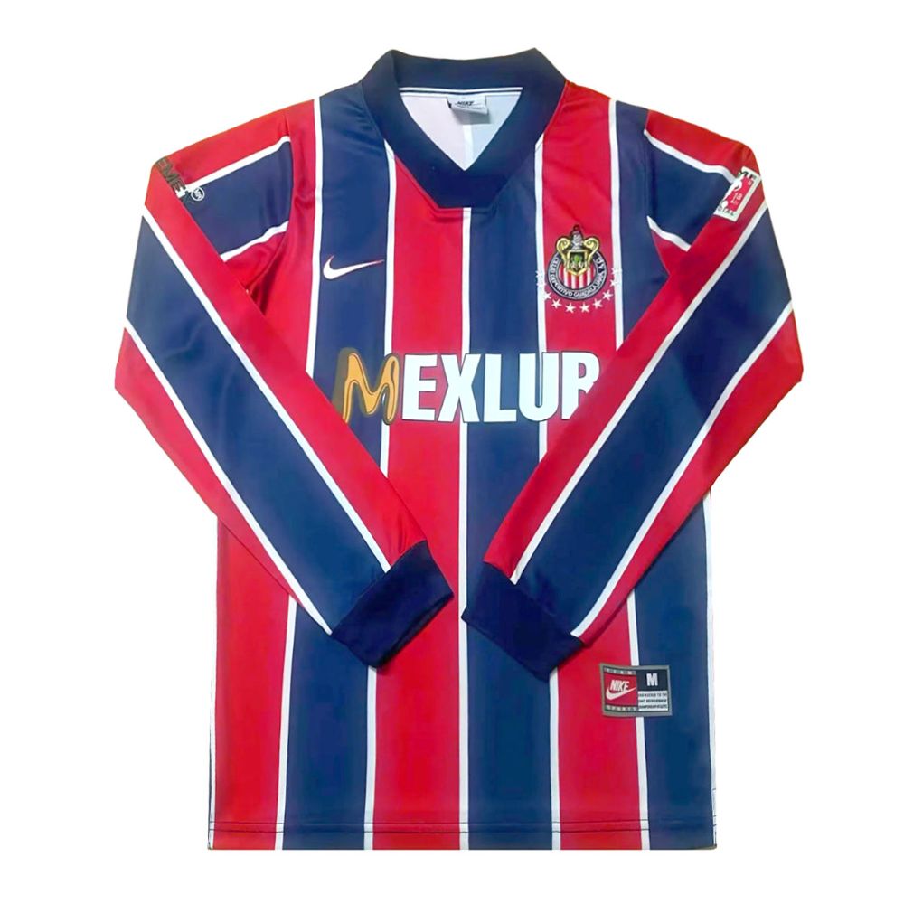 Chivas Guadalajara 1997-98 Camiseta visitante de manga larga