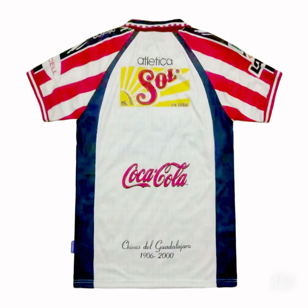 Chivas Guadalajara 1999-00 Retro Camiseta visitante