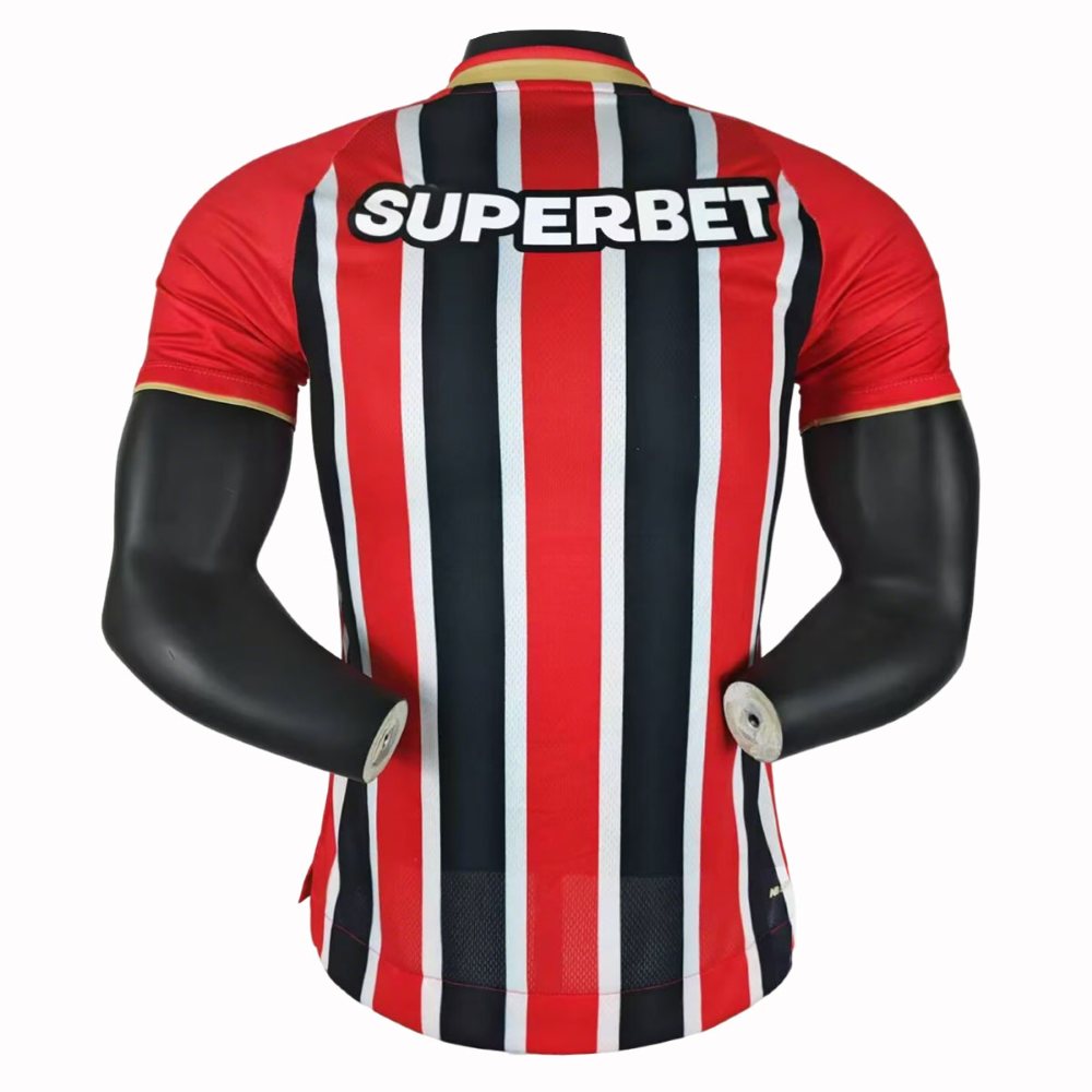 São Paulo 2025-26 Camiseta visitante versión jugador