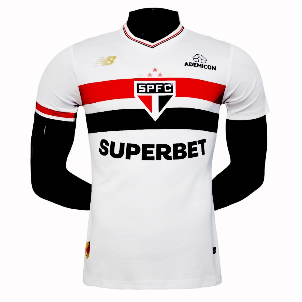 São Paulo 2025-26 Camiseta local versión jugador