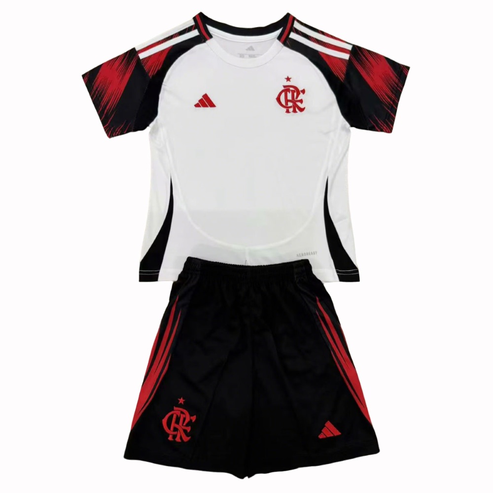 Niños Flamengo 2025-26 Visitante Kit