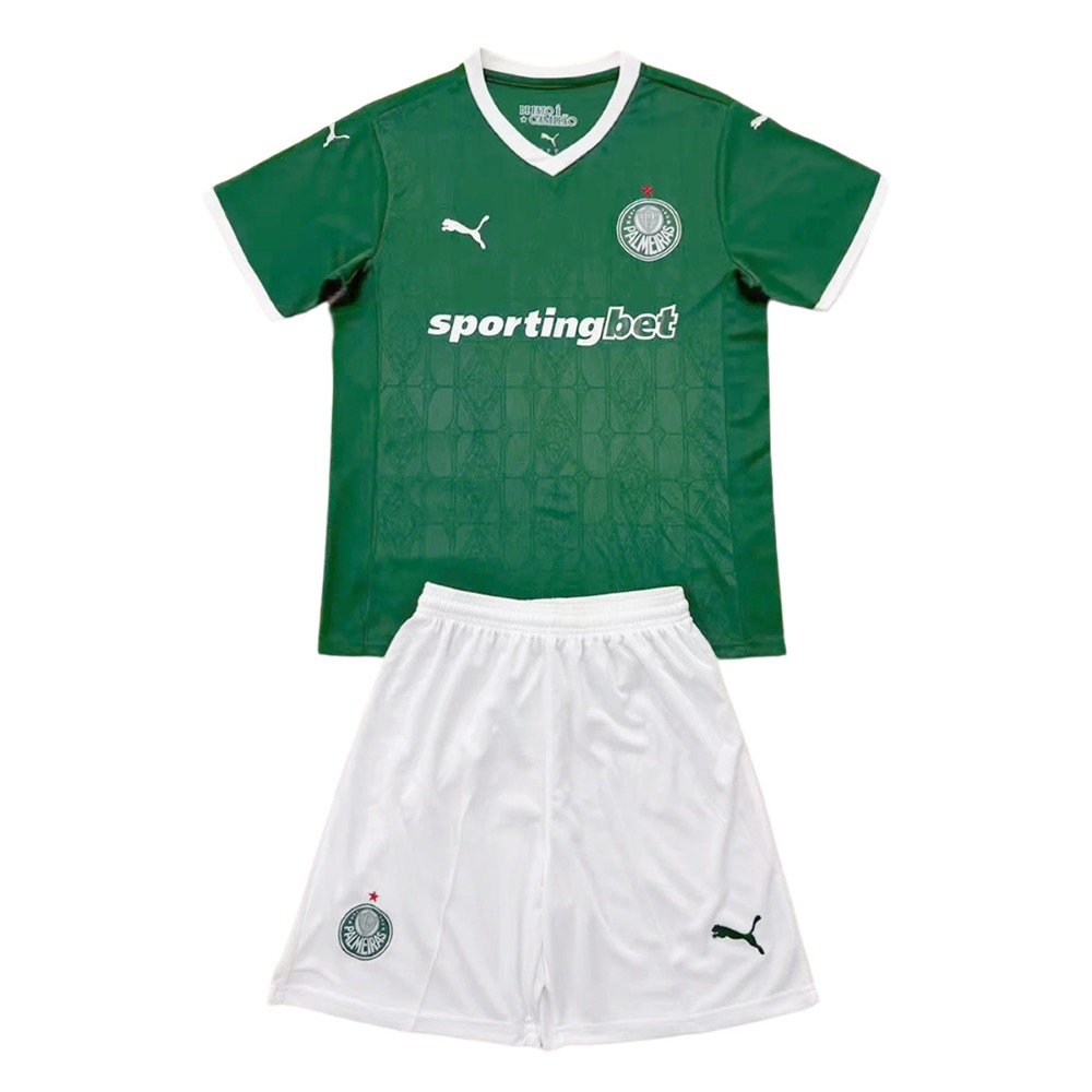 Niños Palmeiras 2025-26 Local Kit