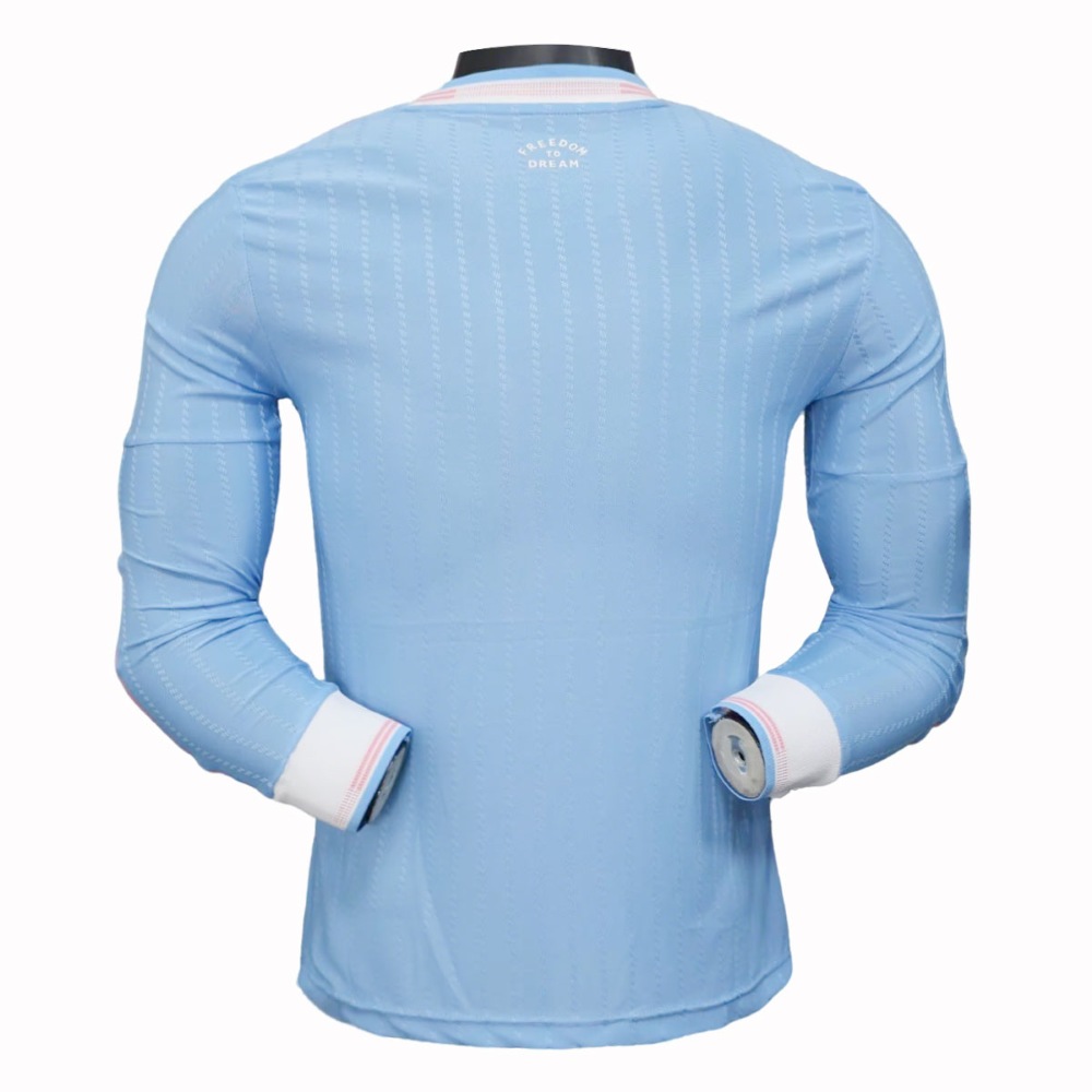 Inter Miami 2025 Tercera camiseta versión jugador de manga larga