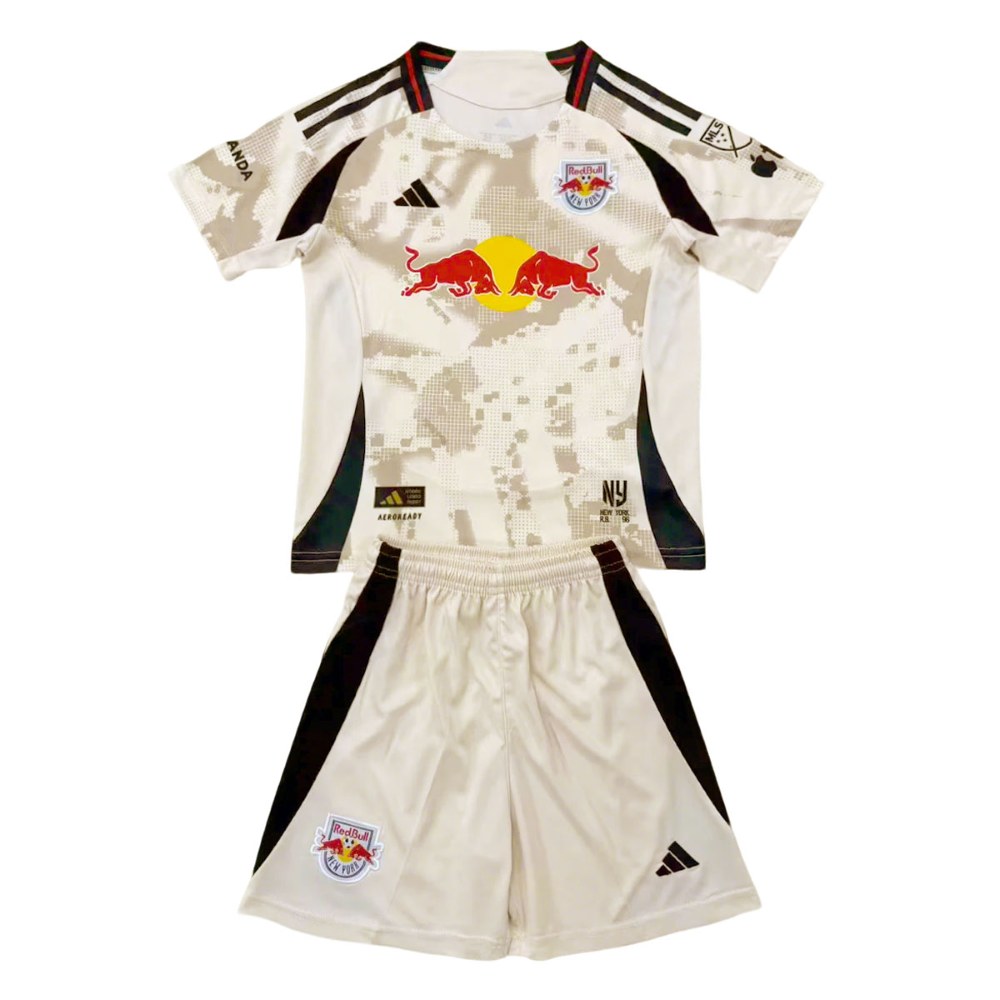 Niños New York Red Bulls 2025-26 Visitante Kit