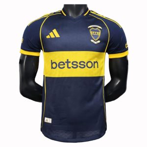 Boca Juniors 2025-26 Home Player 120th Anniversary Shirt