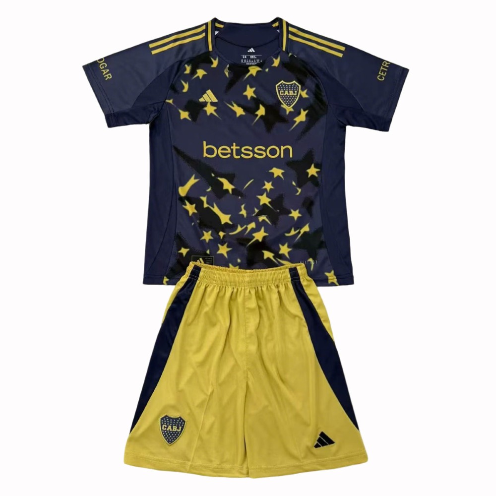 Niños Boca Juniors 2025-26 Tercera Kit