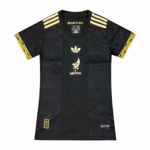 Women Mexico 2025 Gold Shirt