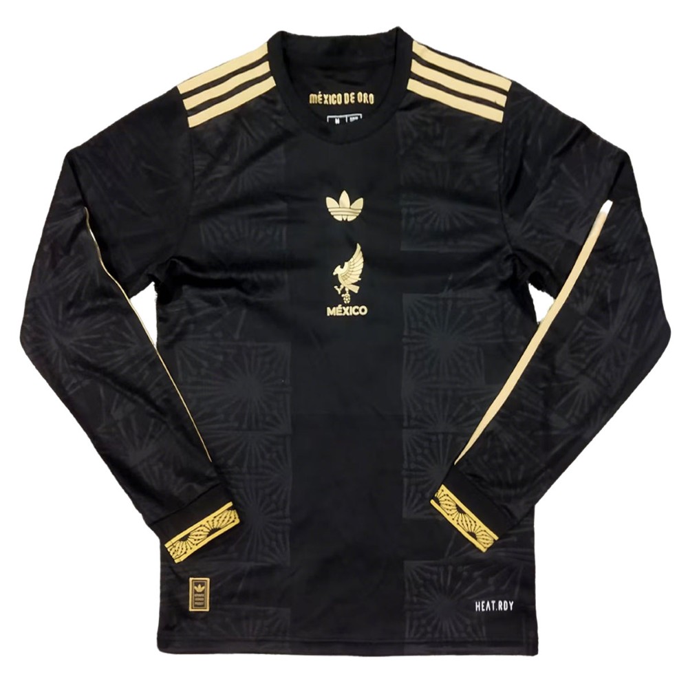 México 2025 Gold Camiseta de manga larga