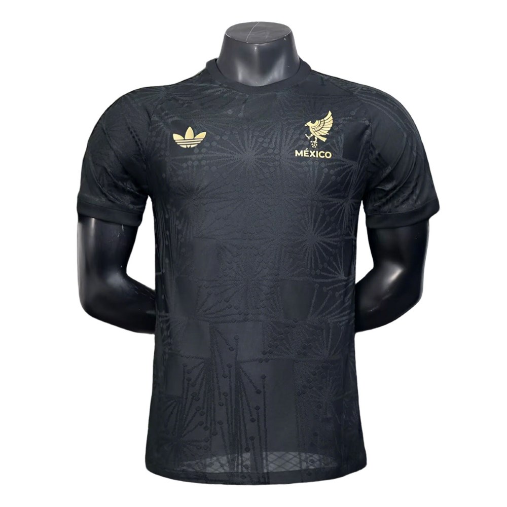 México 2025 Versión jugador Gold Shirt