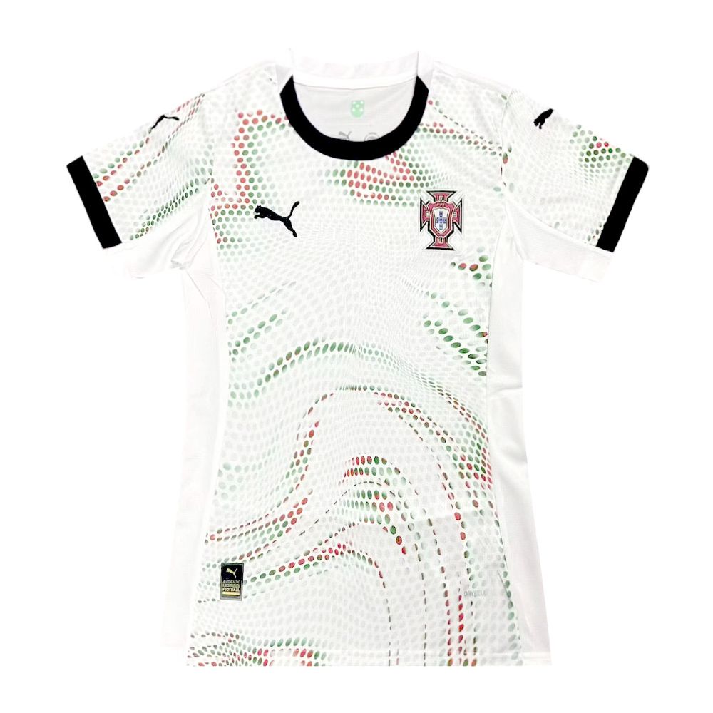 Mujer Portugal 2025 Camiseta visitante