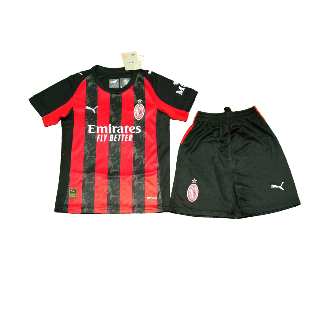 Niños AC Milan 2025-26 Local Kit