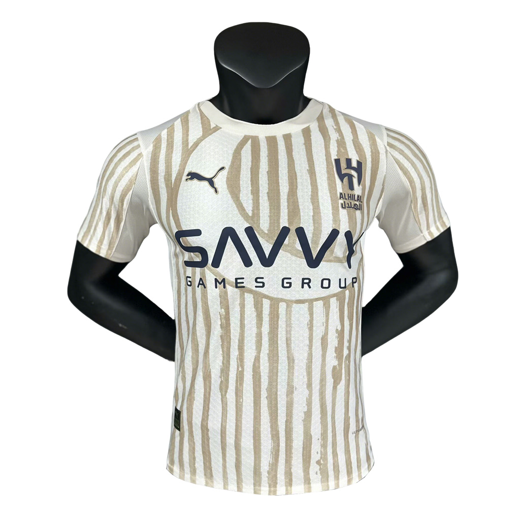 Al Hilal 2025 Club Copa Mundial Camiseta visitante versión jugador