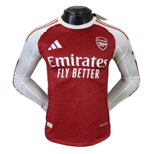 Arsenal 2025-26 Home Player Long Sleeve Shirt