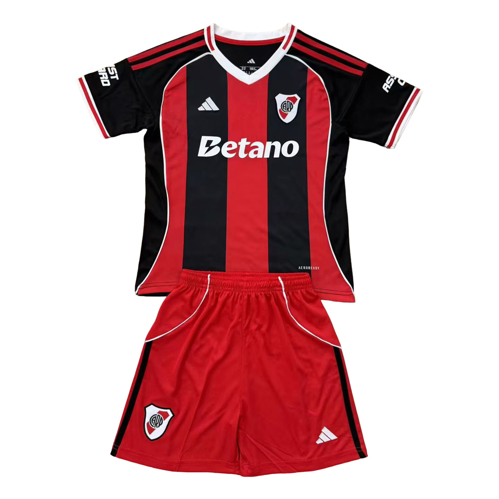 Niños River Plate 2025-26 Visitante Kit