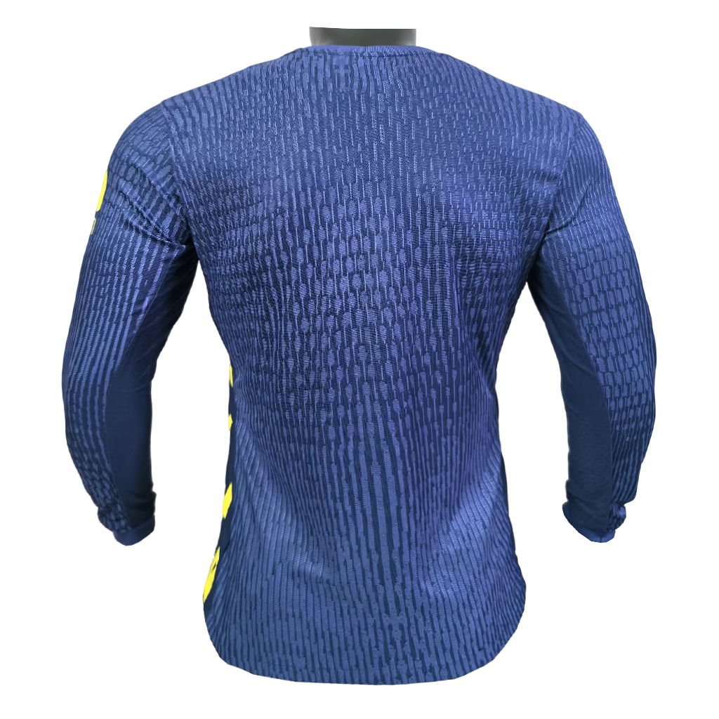 Atlético Madrid 2025-26 Camiseta visitante versión jugador de manga larga