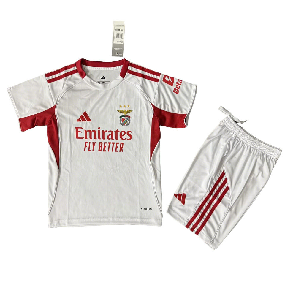 Niños Benfica 2025-26 Camiseta visitante